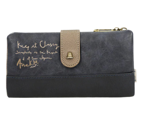 Portofel casual, dama, ANEKKE 41849-906, bej, piele ecologica